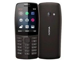 Mobiltelefon készülék  NOKIA 210 Dual Sim fekete  kártyafüggetlen